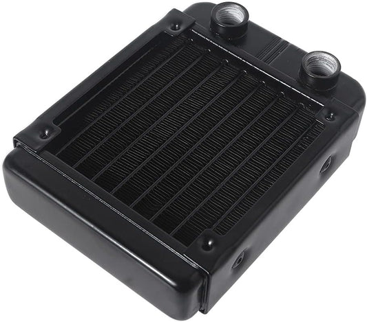 Radiador de drenaje de agua de refrigeración por agua para vetilador de 9020 90 water drains straight mounth 8 waterways