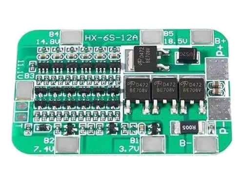 Cargador de Batería / Respaldo Litio 6S 22,2V 12A PCM BMS