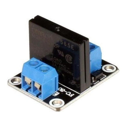 Módulo De Relé De Estado Solido Ssr Omron Resistiva Fusible Arduino 5V G3MB-202P