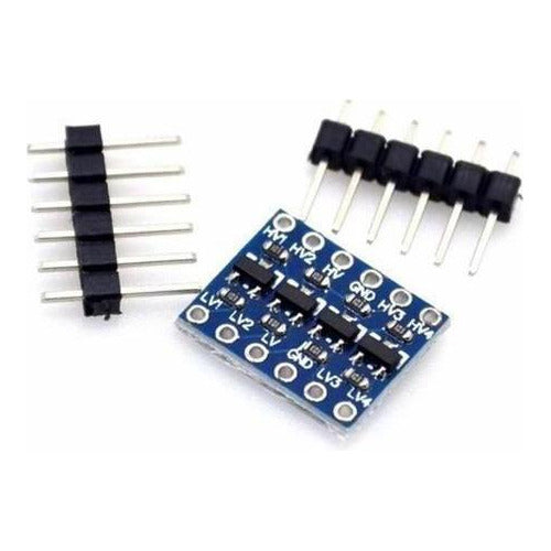 Tarjeta Convertidor Nivel Lógico IIC Bi-Direccional 4 canales 5v / 3,3V