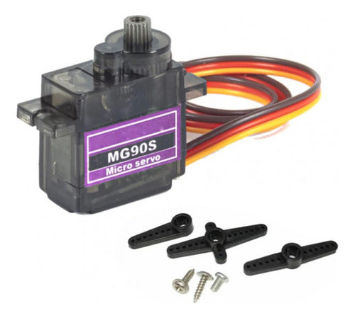 MG90S 9g Servo Motor for Smart Car 180º Plastic gear