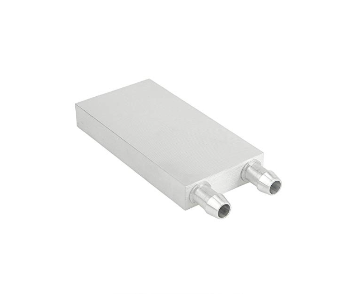 Bloque de refrigeración por agua de aluminio 40x80x12mm Lineales nozzles