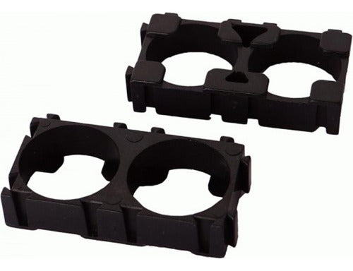2 X Espaciador Soporte para baterías Litio 18650 2x1