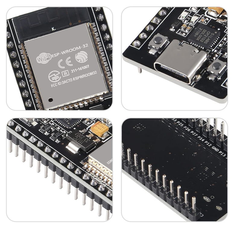 Esp32 Wifi Blutooth Welding Type C CP2102 38pines