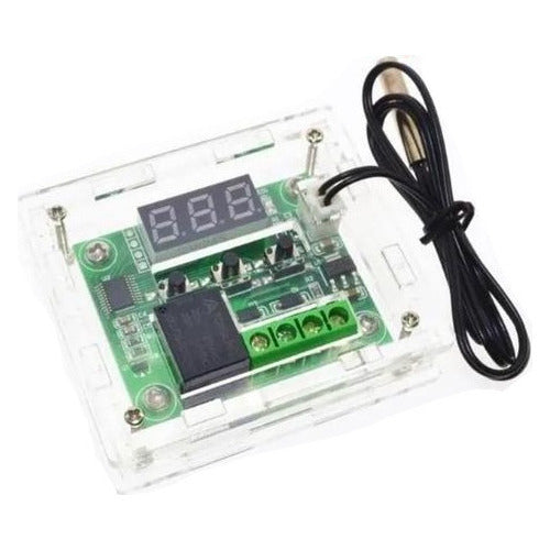 Termostato W1209 en Caja Acrilica Oferta para 2 unidades Control Regulacion Temperatura