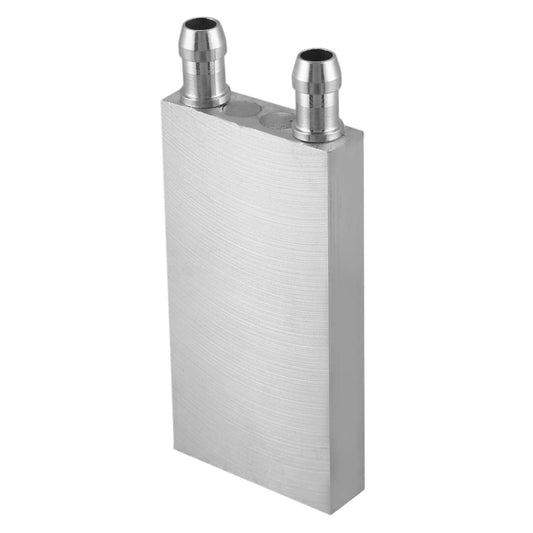 Bloque de refrigeración por agua de aluminio 40x80x12mm  Lineales  nozzles