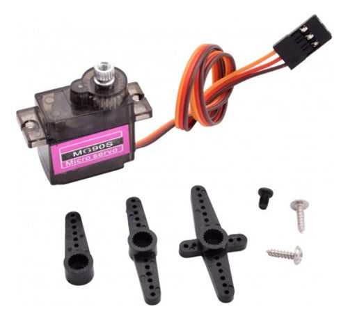 MG90S 9g Servomotor for Smart Car 360° Plastic gear