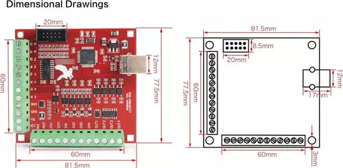 Kit Tarjeta Mach3 + Cableusb + Cd Driver - Cnc 4 Ejes 100khz