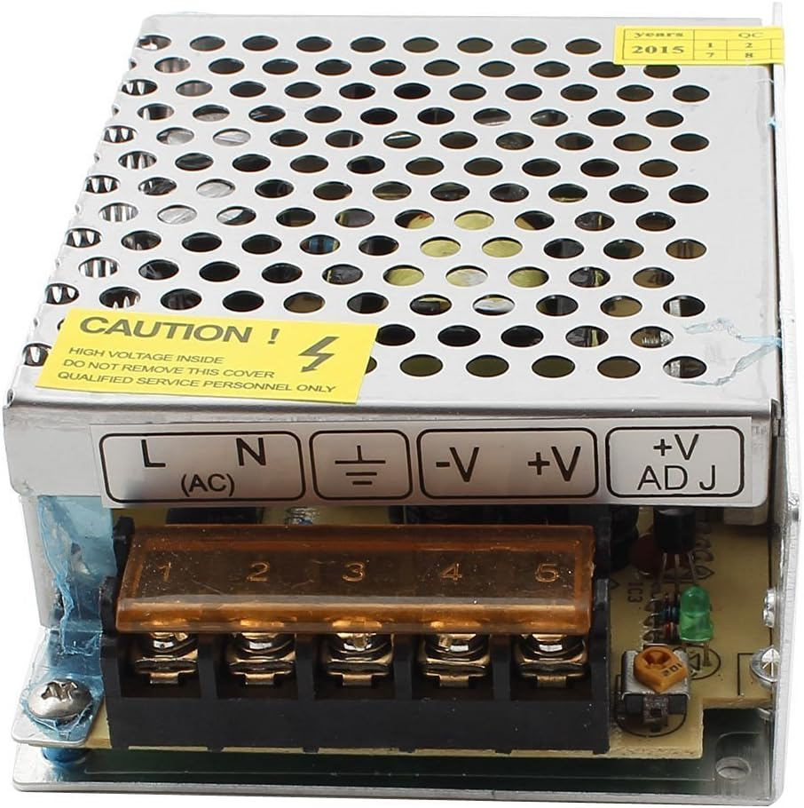 Fuente Poder Conmutada Transformador 12v 5a 60w dimensiones reducidas