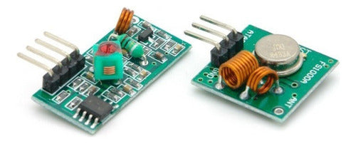 Modulo RF Transmisor y Receptor 315Mhz Radiofrecuencia