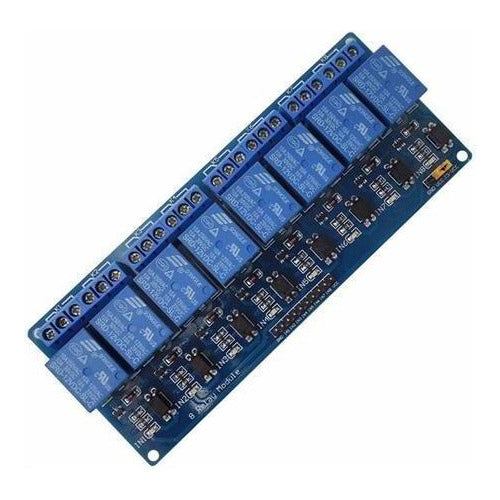 Modulo 8 Reles 12V Opto-acoplado