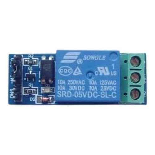 Módulo 1 Relé 5V Optoacoplado Disparo a alto o baja modo