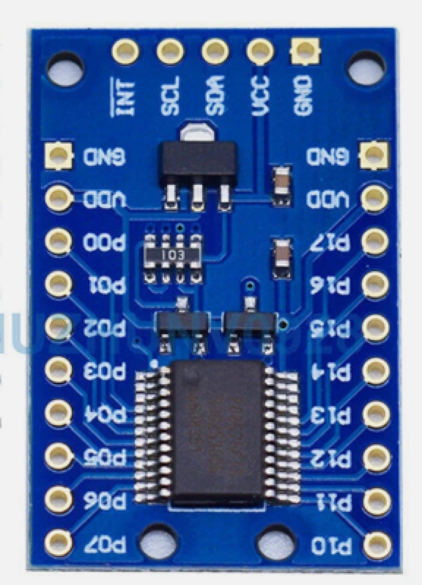 PCF8575 Módulo Extensor 16 GPIO I2C bidireccional configurable Arduino, Raspberry, ESP32