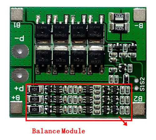 Cargador de Batería / Respaldo Litio 3S 12,6V 25A PCM BMS