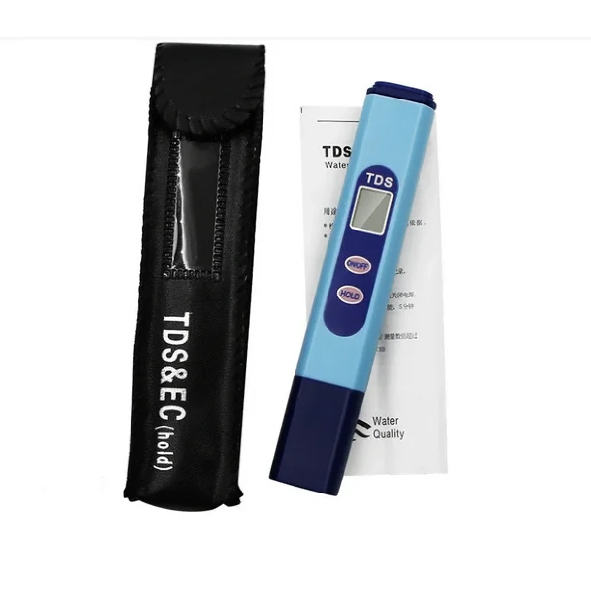 Medidor Digital de Conductividad Pureza de Líquidos 0-999PPM