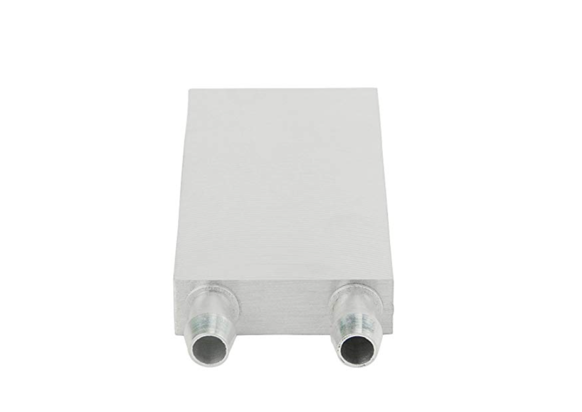 Bloque de refrigeración por agua de aluminio 40x80x12mm Lineales nozzles