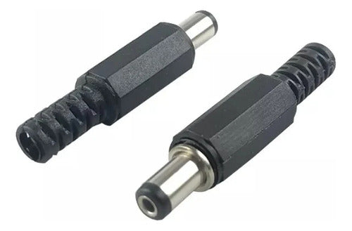 Conector jack plug 2,1mm Macho