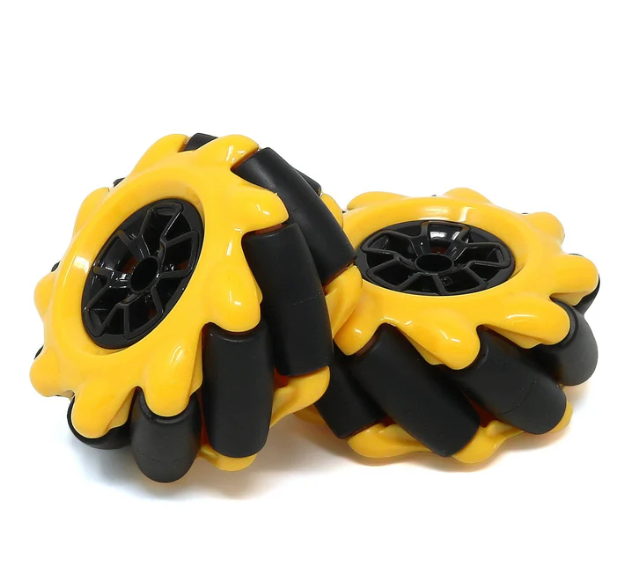 Juego de 2 ruedas Mecanum 60mm Derecha izquierda