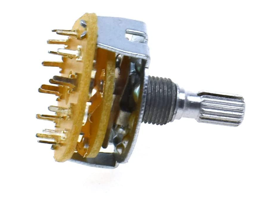 Switch RS25 Interruptor rotatorio 1P11T, 1 polos, 11 posiciones