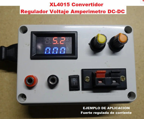 XL4015 Transformador Regulador Corriente DC-DC 5 A, 4-38 V, 1,25-32 V 2 Potenciometros