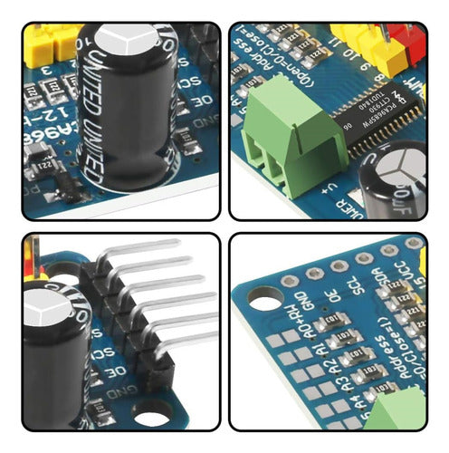 Tarjeta PCA9685 16 canales Controlador Motor PWM