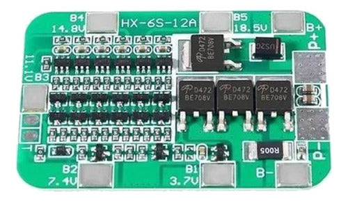 Cargador de Batería / Respaldo Litio 6S 22,2V 12A PCM BMS