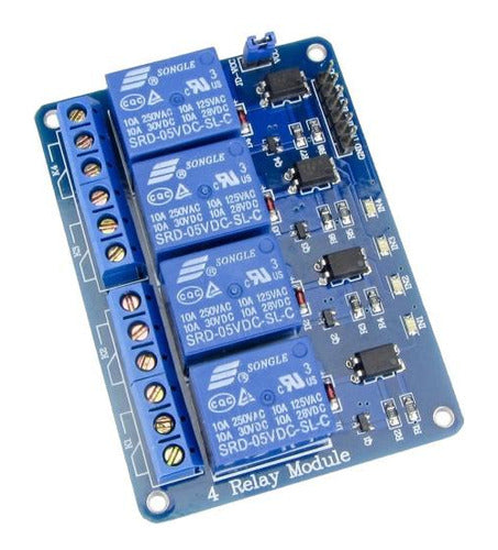 Modulo 4 Relés / Canales 5v