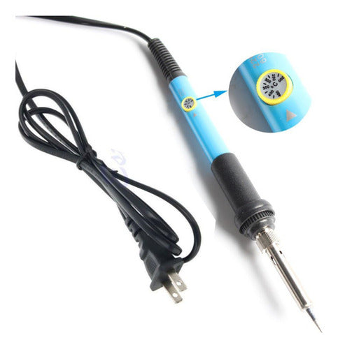Cautín Soldador Ajustable 110v 60w US Plug