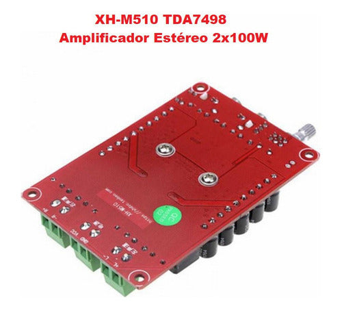 XH-M510 TDA7498 Amplificador Estéreo 2x100W