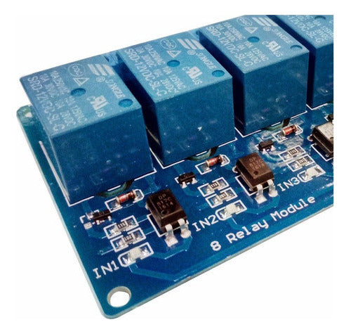 Modulo 8 Reles 12V Opto-acoplado