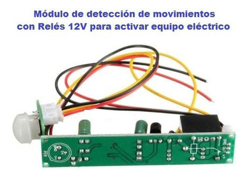 Módulo Pir + Relé