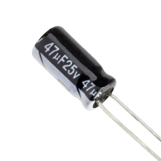 Electrolytic Capacitor 25V/47UF 5*11MM