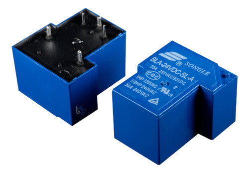 Rele SONGLE 24VDC 30A SLA-24VDC-SL-A 5Pines