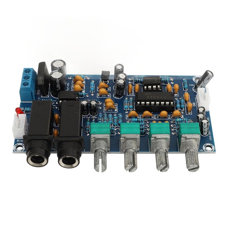 Tarjeta sonido PT2399 karaoke reverberación micrófono