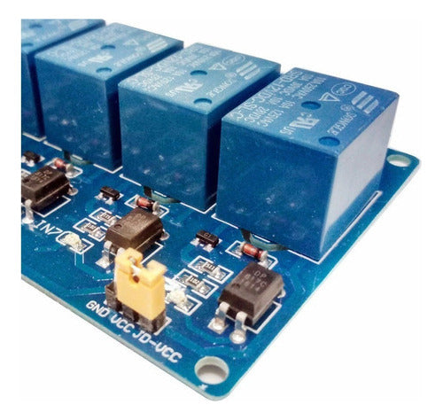 Modulo 8 Reles 12V Opto-acoplado