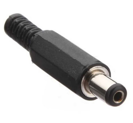 Conector jack plug 2,1mm Macho