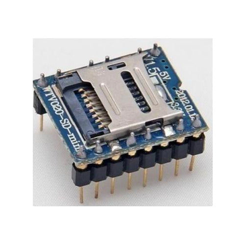 Módulo Audio Mp3 WTV020-SD-16P Tarjeta SD Voice