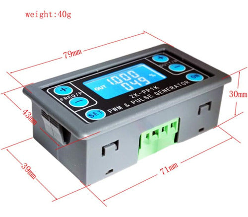 ZK-PP1K Generador Señal Pulsos PWM 150khz 1W 30mA