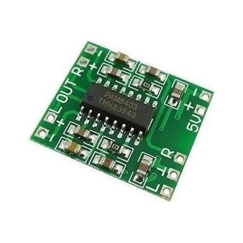 Modulo Amplificador De Audio Pam8403 2x3w