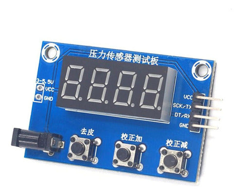 Módulo de báscula electrónica con pantalla HX711