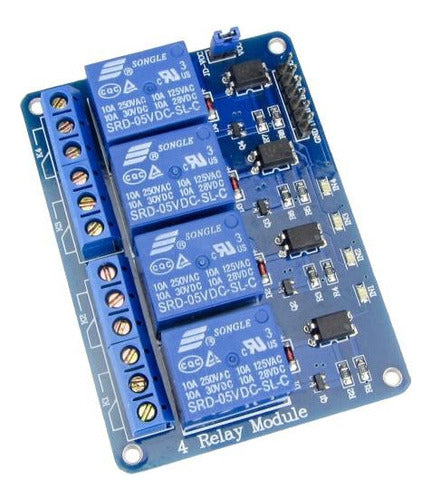 Modulo 4 Relés / Canales 5v