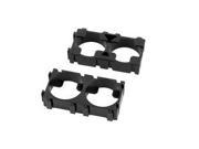 2 X Espaciador Soporte para baterías Litio 18650 2x1