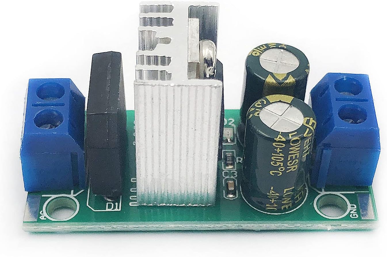 L7805 LM7805 Módulo reductor / regulador voltaje dual AC/DC a 5VDC 1,5Amp
