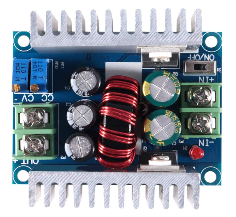 Módulo reductor ajustable de 300 W y 20 A DC Step Down 6-40V a 1.2-35V 20A 300W