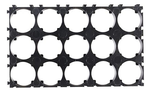 Espaciador simple para baterías Litio 18650 3x5