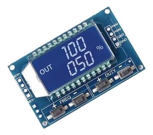 HW-753 Generador Pulsos Ondas cuadradas PWM 150khz LCD