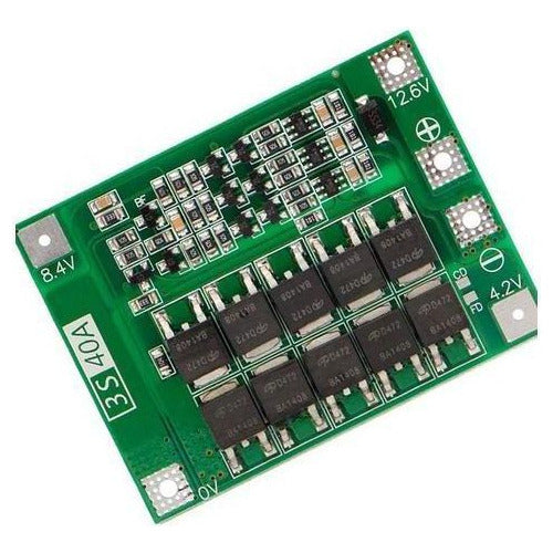 Cargador de Batería / Respaldo Litio 3S 12,6V 40A PCM BMS
