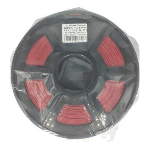 Filamento MPLA 1.75mm Sellado Impresora 3D 1Kg neto