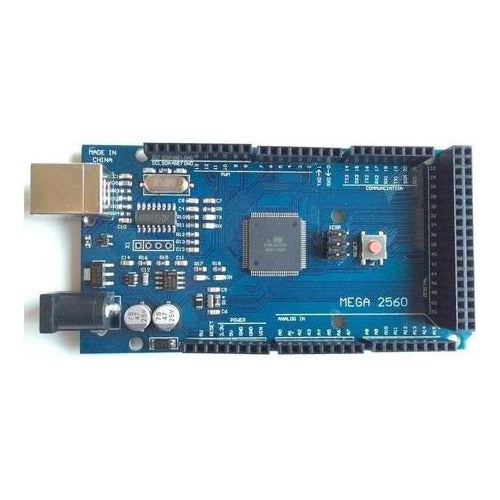 Tarjeta Arduino Mega R3 Atmega2560-16AU CH340G, sin cable USB