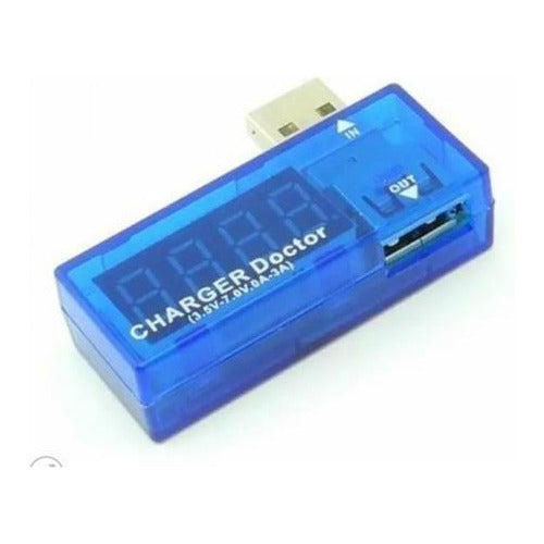 Probador de voltaje y corriente USB - Charger Doctor